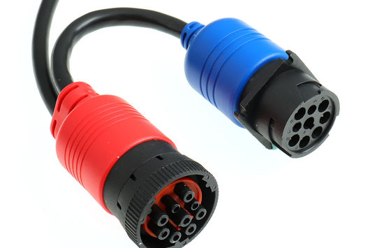 자동차를 위한 Oem / 오디엠 서비스와 빨간 24 awg 와이어 장치 어셈블리