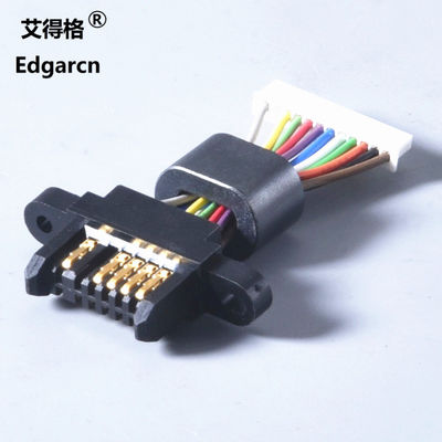 Pcb 인쇄 회로 기판 용 100mm 길이 편평한 Idc 커넥터 케이블 Iatf16949