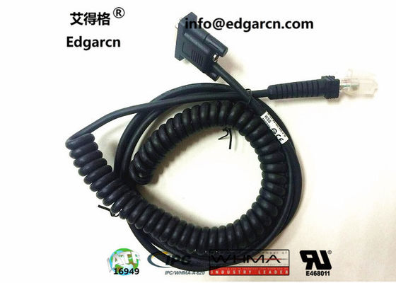 검정색 데이터 전송 케이블 8-0736-80 Vx810, Pvc Verifone 용 Oem 배선 하네스