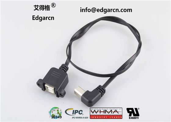 맞춤형 데이터 통신 케이블 인쇄 / 어댑터 와이어 Usb B 유형 Usb B 유형