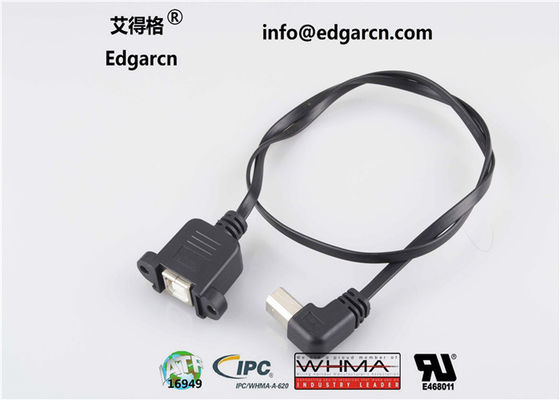 맞춤형 데이터 통신 케이블 인쇄 / 어댑터 와이어 Usb B 유형 Usb B 유형