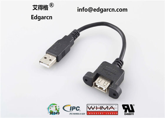 스트레이트 데이터 통신 케이블 Usb 유형 A 암컷 - 수컷 길이 100mm