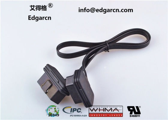 J1962 Obd2 커넥터 케이블 Obdii 진단 케이블 16 핀 남성용 여성용