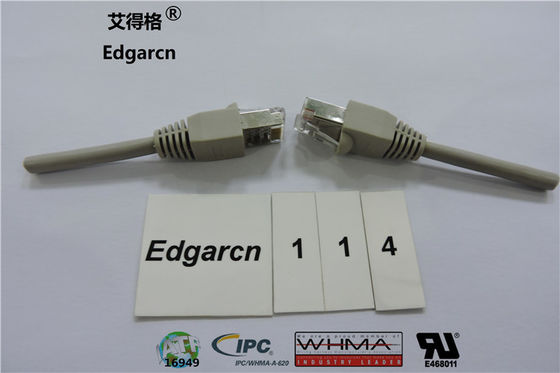 Pvc 소재 Cat5e Utp 케이블 Rj45 플러그 사용자 정의 길이 / 색상