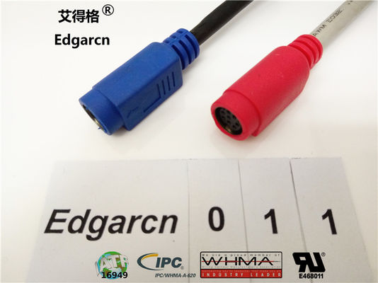 데이터 전송 Din 전원 케이블, 산업용 맞춤형 케이블 어셈블리 Rj45 Cat5 Male