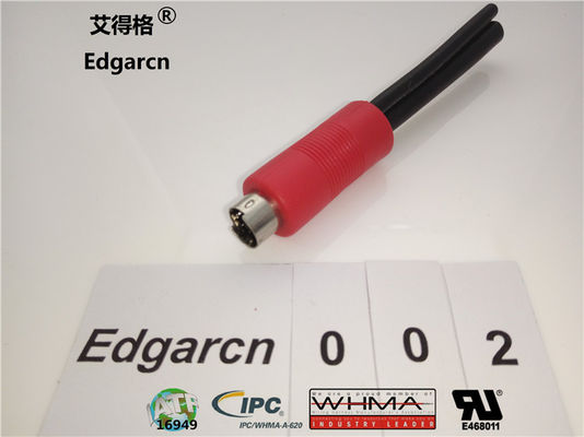 데이터 전송 Din 전원 케이블, 산업용 맞춤형 케이블 어셈블리 Rj45 Cat5 Male
