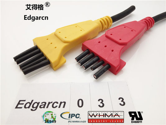 Edgarcn 오버 몰딩 케이블 스트레인 릴리프 Pvc 소재 Oem 멀티 컬러