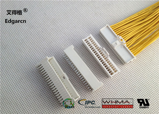 40 핀 Molex 와이어 커넥터 2mm 나일론 66 Ul94v-0 전류 정격 3.0a Ac Dc