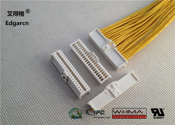40 핀 Molex 와이어 커넥터 2mm 나일론 66 Ul94v-0 전류 정격 3.0a Ac Dc